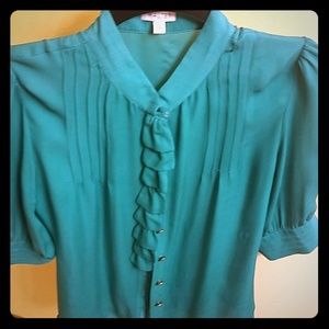 Green Walter blouse